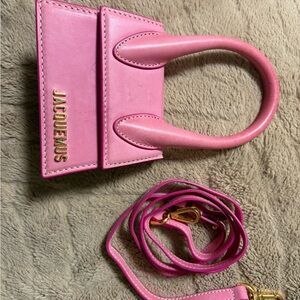 Jacquemus Pink Le chiquito mini